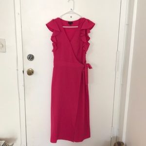 Pink Wrap Dress 👗